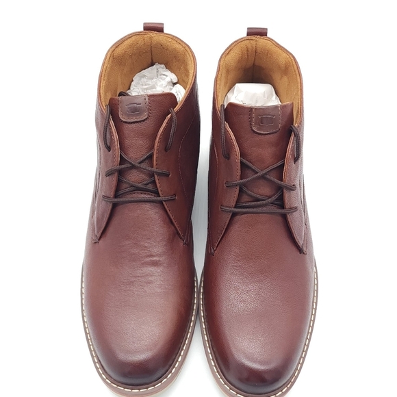 Florsheim Norwalk Plain Toe Chukka Boot Cognac Men's Size 12 Wide - Picture 4 of 8